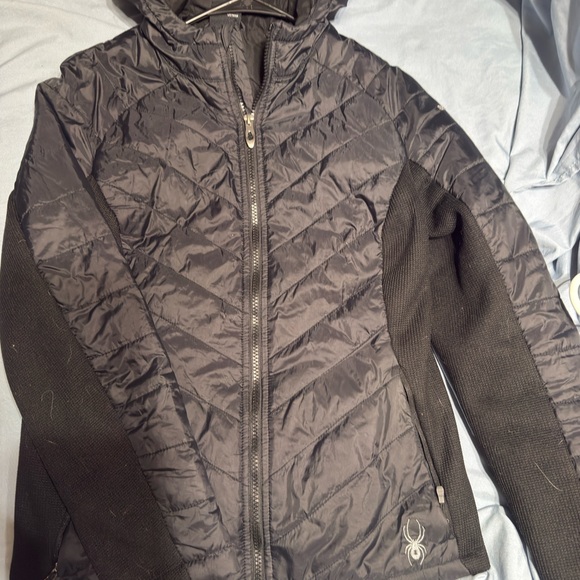 Spyder Jackets & Blazers - Spyder Women's Black Quilted Ski Jacket